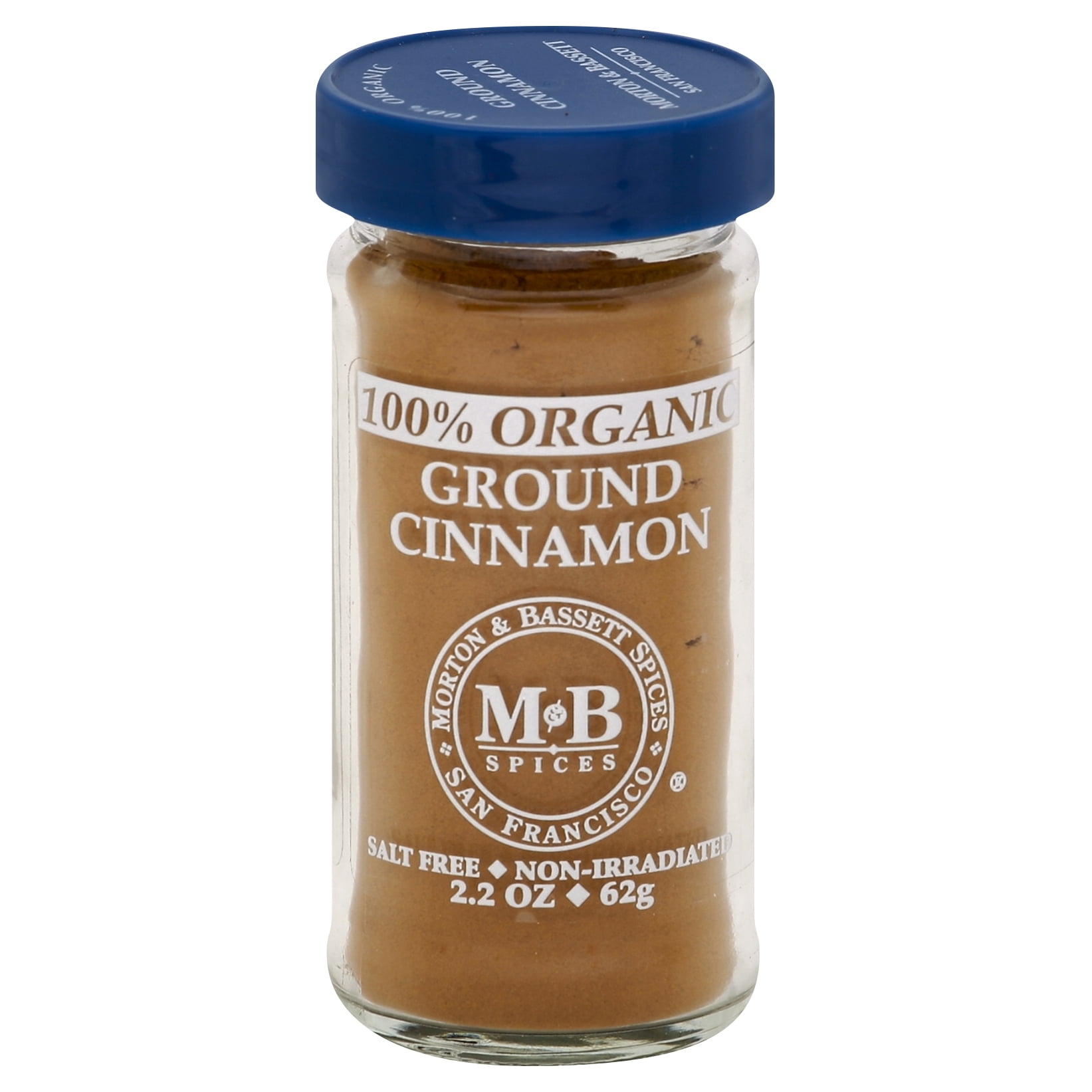 Morton & Bassett Organic Ground Cinnamon 2.3 oz (Pack of 6)