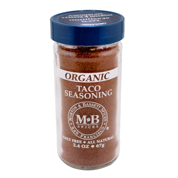 Morton & Bassett Organic Taco Seasoning, 2.4 oz – Spice Blend