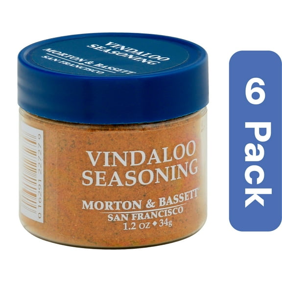 Morton & Bassett Seasoning Vindaloo 1.2 oz (Pack Of 6)