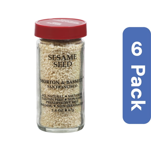 Morton & Bassett Sesame Seeds 2.4 oz (Pack of 6)