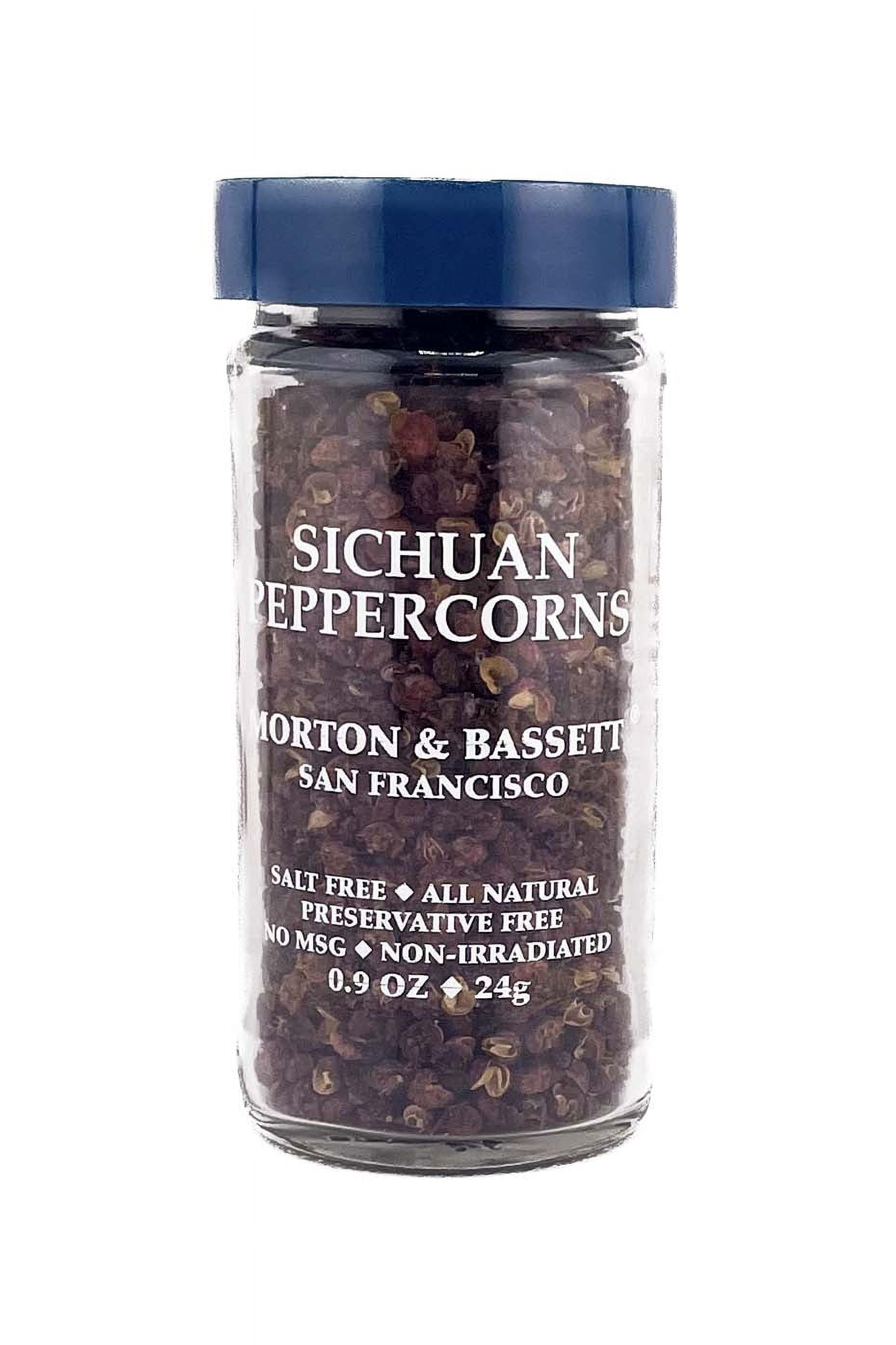 Morton & Bassett Sichuan Peppercorns, 0.9 oz – Single Spice