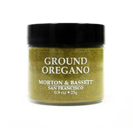 Morton & Bassett Ground Oregano, 0.9 oz – Single Herb