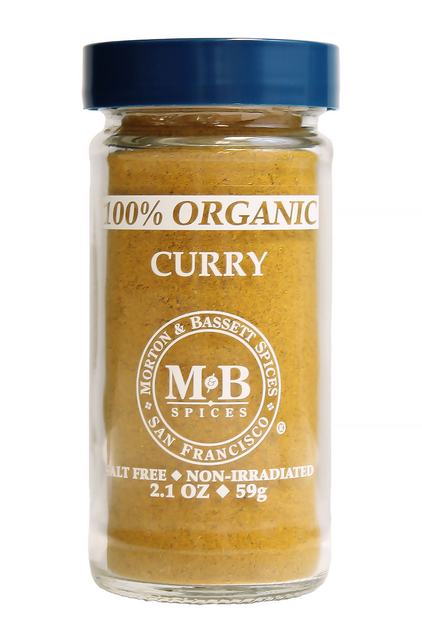 Morton & Bassett Organic Curry Powder Seasoning, 2.1oz - Spice Blend