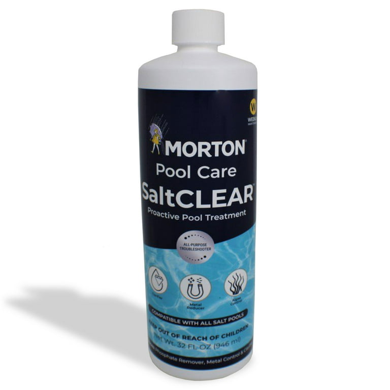 Morton SaltCLEAR Saltwater Pool Clarifier, Proactive Chemical 