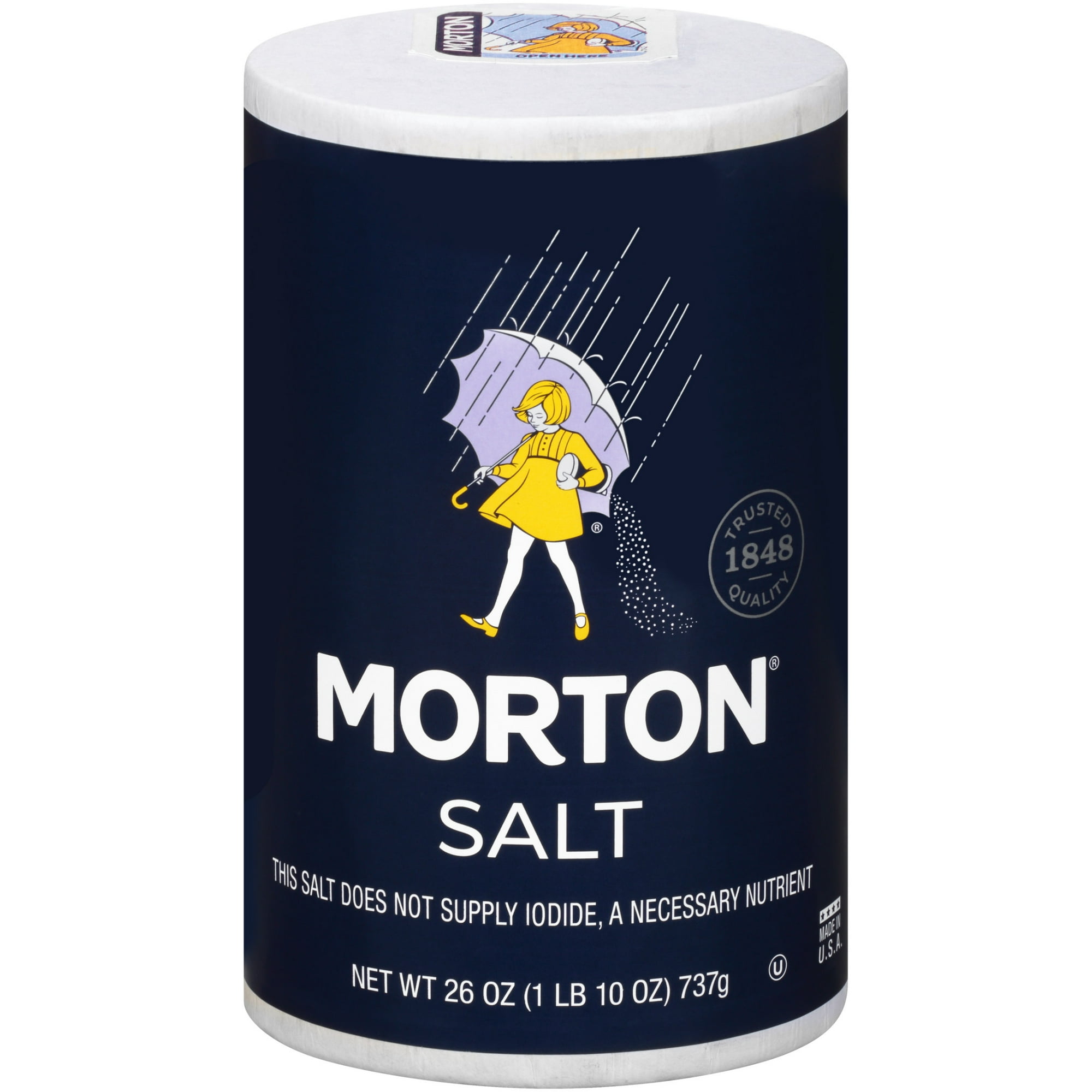 MORTON SALT PLAIN 26OZ