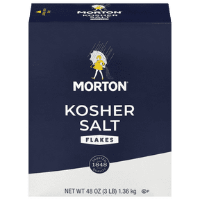 Morton Kosher Salt Flakes 3 lb.