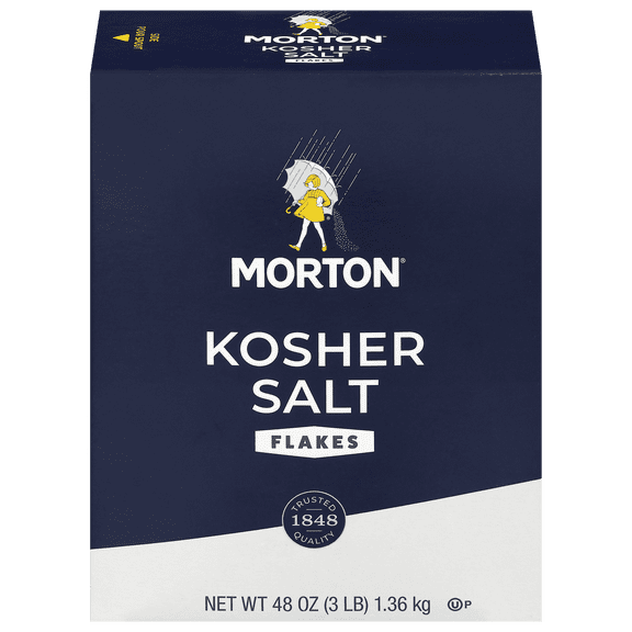 Morton Kosher Salt Flakes 3 lb.