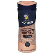 Morton All-Natural Course Himalayan Pink Salt – for Grilling, Seasoning and more, 17.6 oz