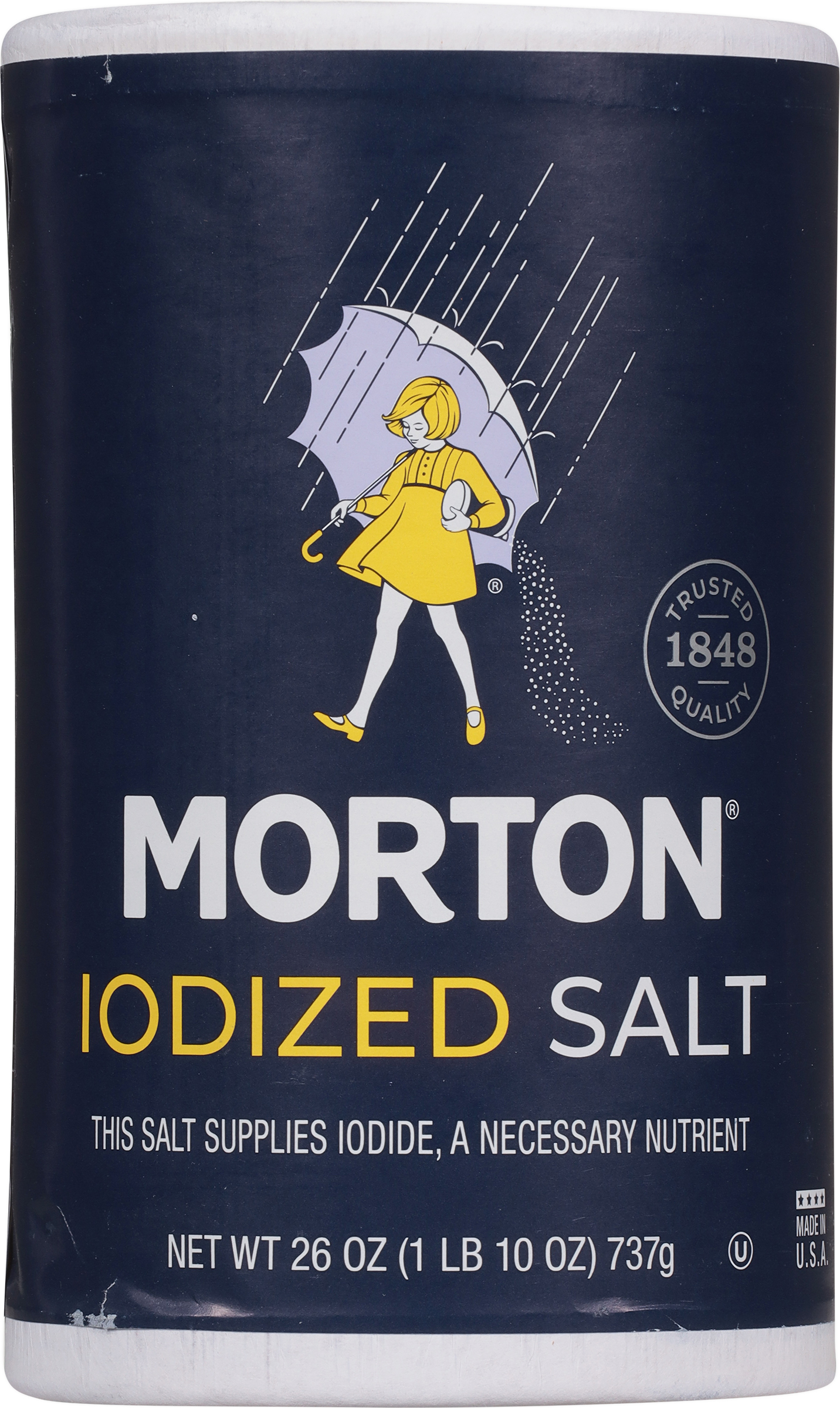 Diamond Crystal? Salt Sense? Iodized Salt 16 oz. Shaker