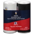 thumbnail image 1 of Morton Iodized Salt & McCormick Pepper Shakers Set, 5.25 oz, 1 of 8