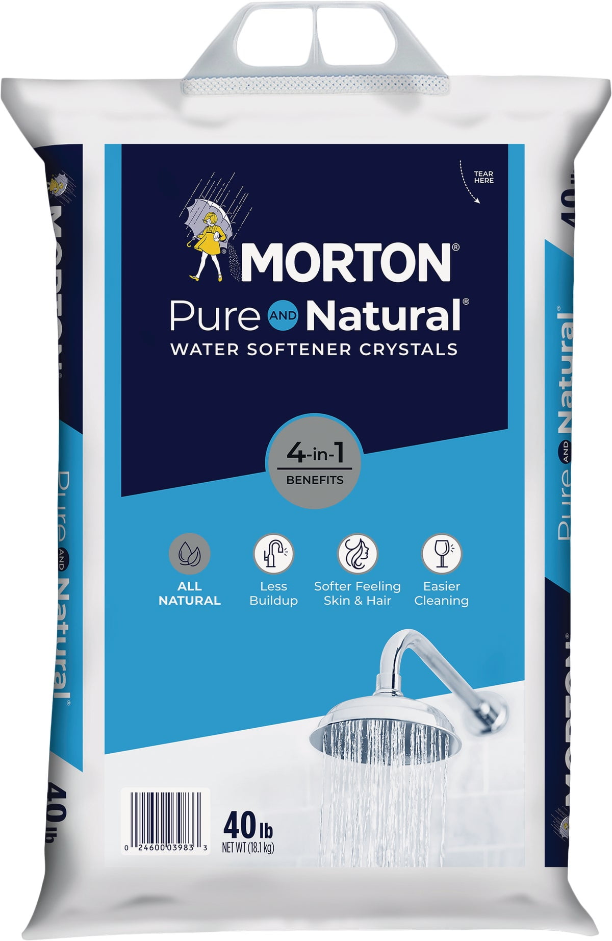 Morton Salt Morton Pure and Natural Water Softener Salt