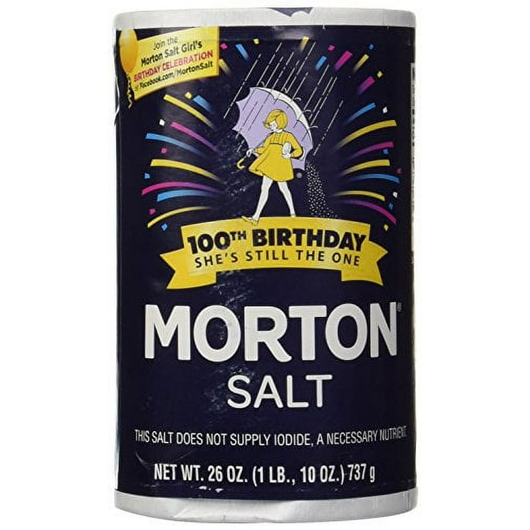❇salt❇ Morton Salt Regular Salt - 26 oz (Pack of 24) - Walmart.com