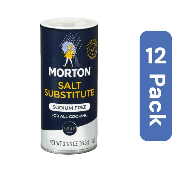 Morton Salt Substitute Plain 3.18 oz (Pack Of 12)