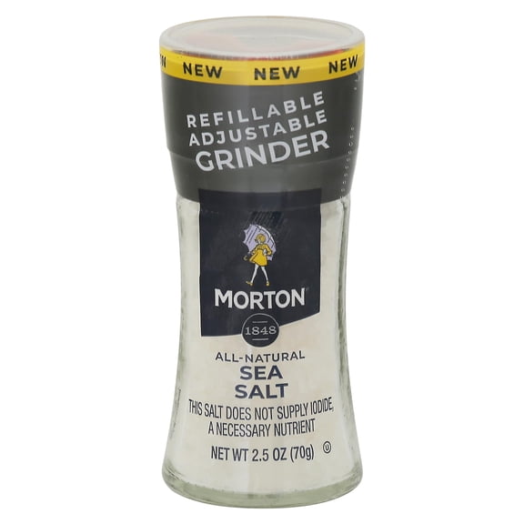 Morton All-Natural Sea Salt 2.5 oz