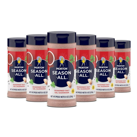 Morton Season-All Seasoned Salt, 8 Ounce (Pack Of 6)