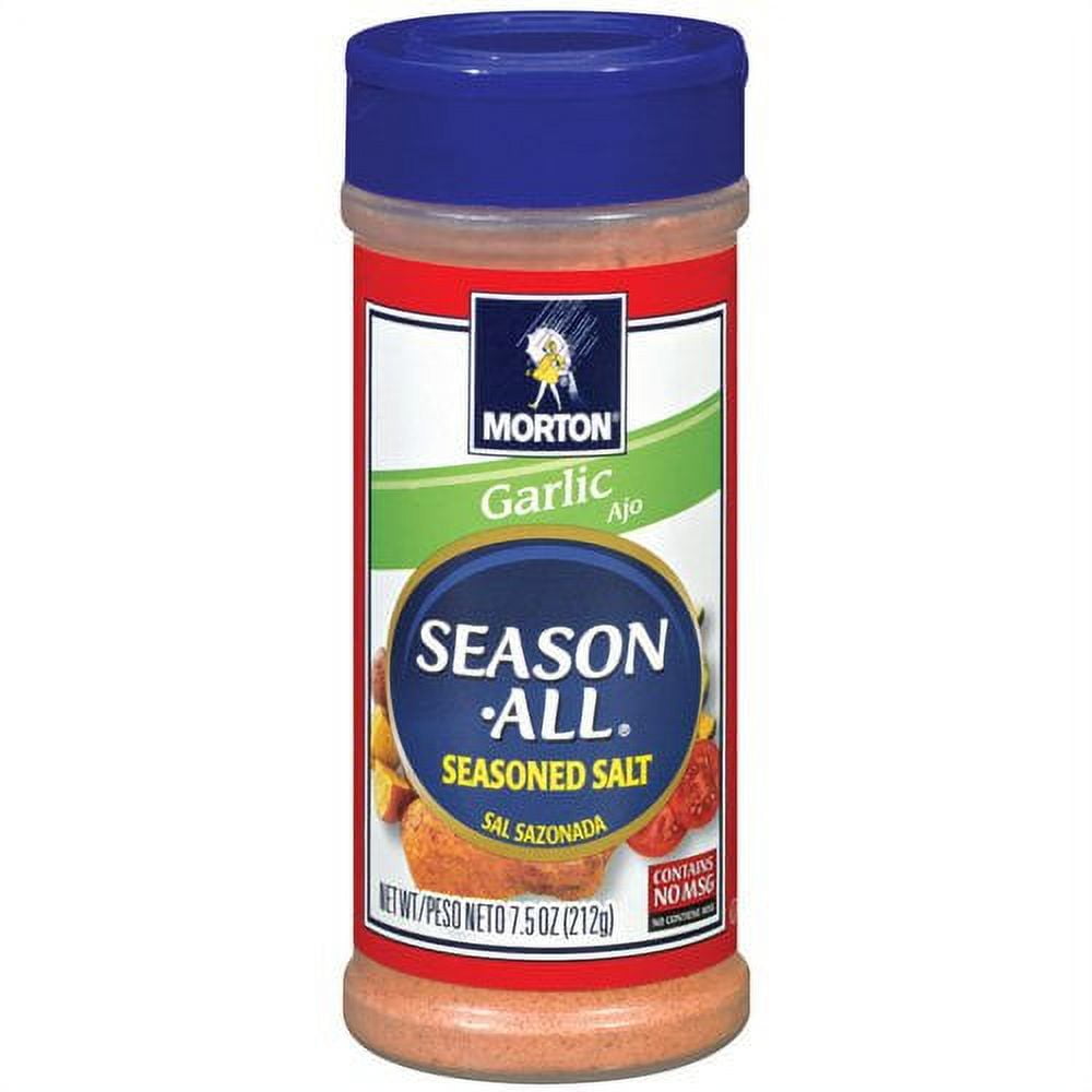 Morton's. Nature's Seasons, Seasoning Blend, No MSG & 25% Less Sodium,  7.5oz Bottle (Pack of 3)