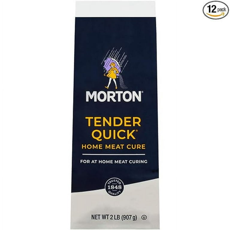 Morton Tender Quick Home Meat Cure, Spices &amp; Seasoning, 2 lb, 12 