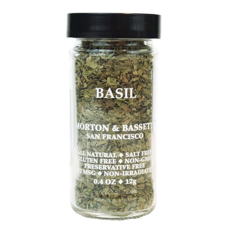 Morton & Bassett Basil, 0.4 oz – Single Herb