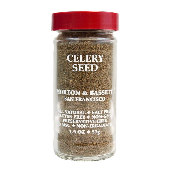 Morton & Bassett Celery Seed, 1.9 oz Single Spice