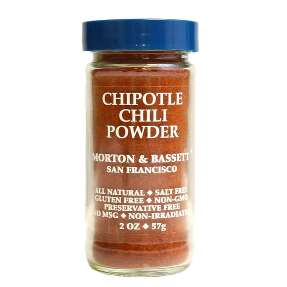 Morton & Bassett Chipotle Chili Powder, 2 oz – Single Spice