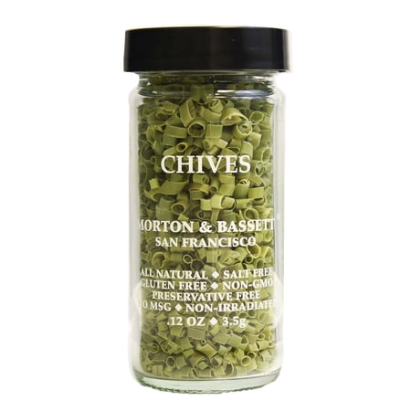Morton & Bassett Chives, 0.12 oz – Single Herb
