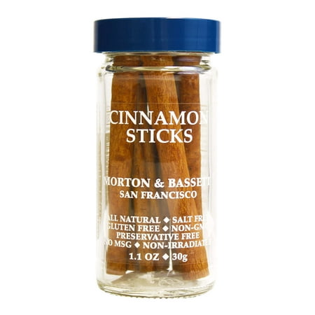 Morton & Bassett Cinnamon Sticks, 1.1 oz – Single Spice
