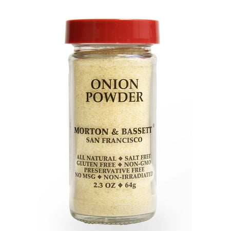 Morton & Bassett Onion Powder, 2.3 oz – Single Spice