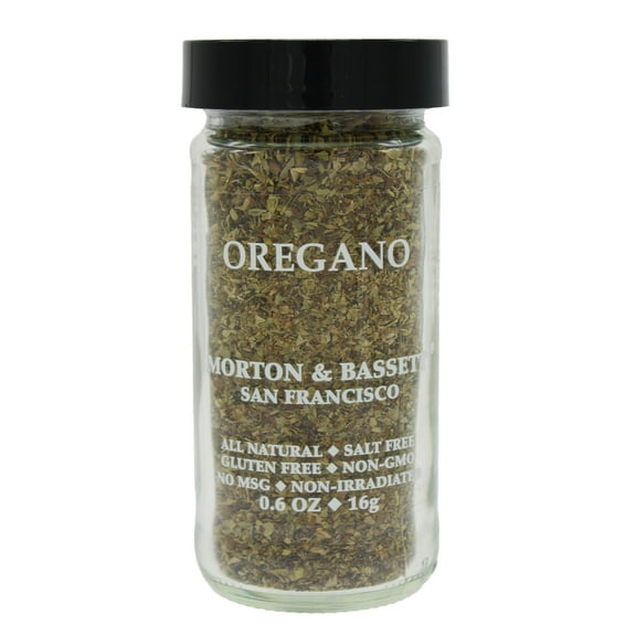Morton & Bassett Oregano, 0.6 oz – Single Herb