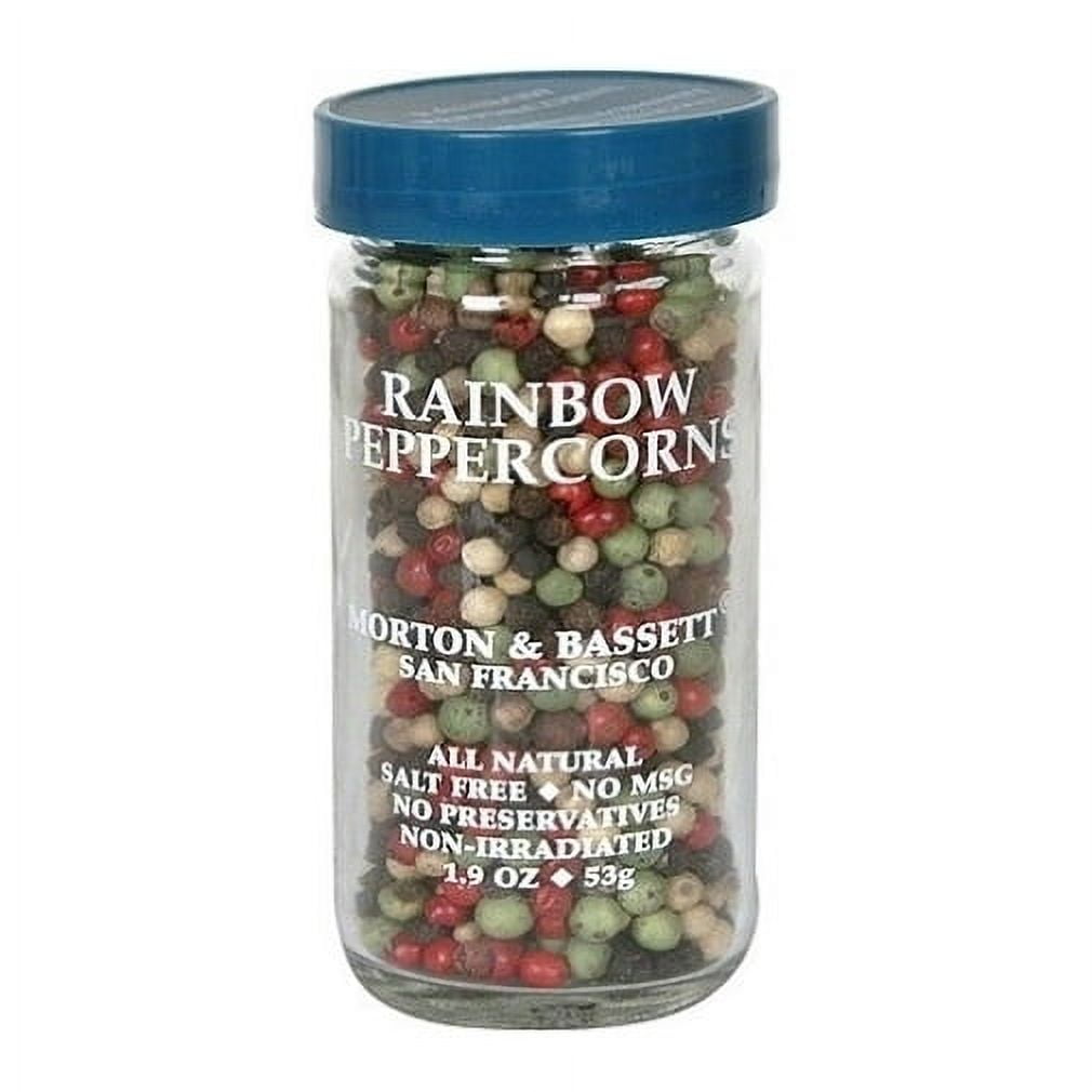 Morton and Bassett Rainbow Peppercorns, 1.9 oz