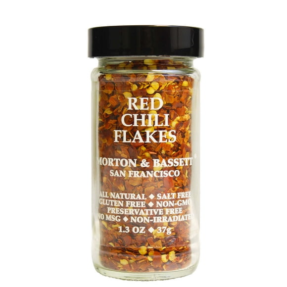 Morton & Bassett Red Chili Flakes Spice, 1.3oz - Single Herb