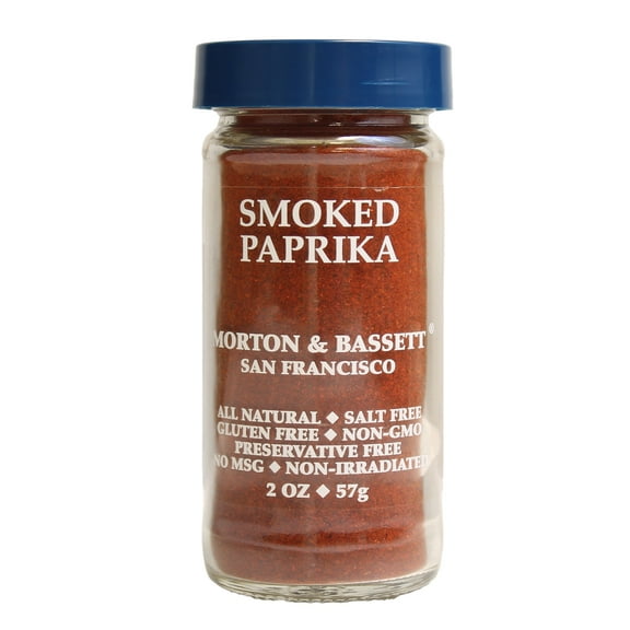 Morton & Bassett Smoked Paprika, 2 oz Single Spice