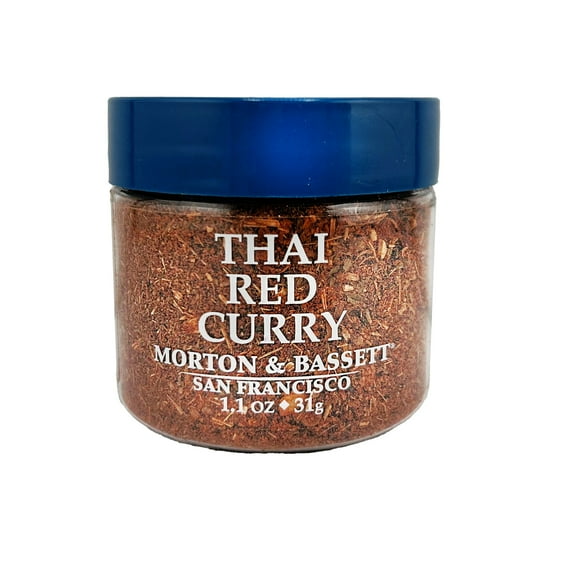 Morton & Bassett Thai Red Curry Seasoning, 1.1 oz  Spice Blend