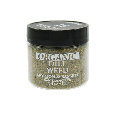 Morton & Bassett Organic Dill Weed, 0.4 oz – Single Herb