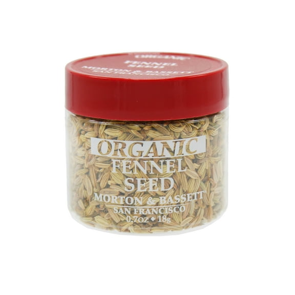 Morton & Bassett Organic Fennel Seed, 0.7 oz – Single Spice