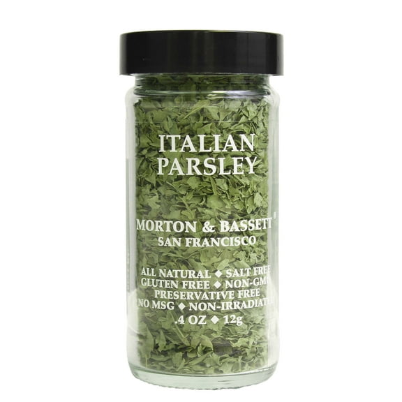 Morton & Bassett Italian Parsley, 0.4 oz – Single Herb