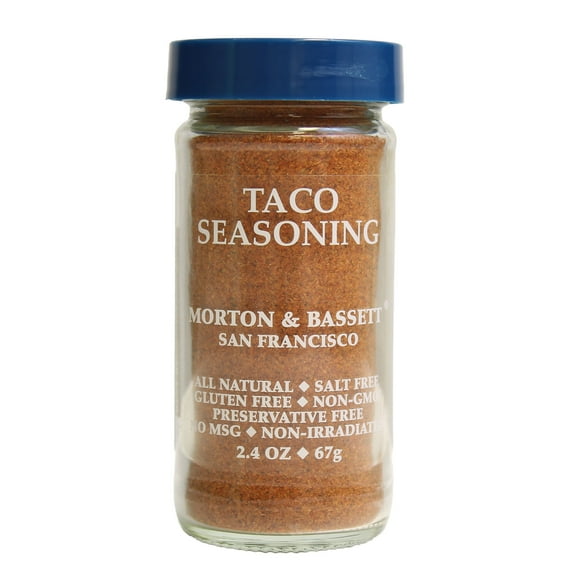 Morton & Bassett Taco Seasoning, 2.4 oz – Spice Blend
