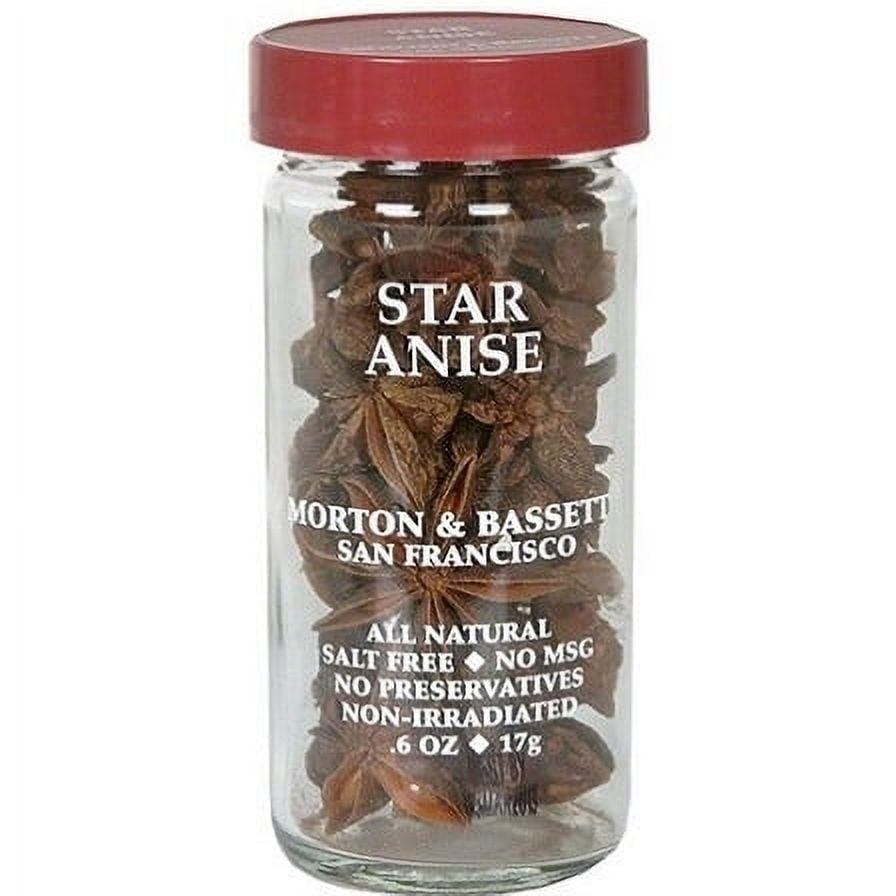 Morton & Bassett Whole Kosher Star Anise - 0.6 oz