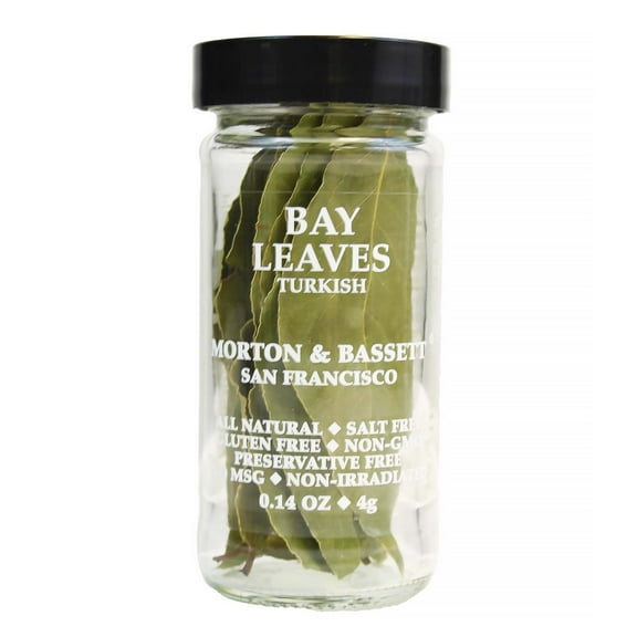 Morton & Bassett Bay Leaves Turkish, 0.14 oz – Single Herb