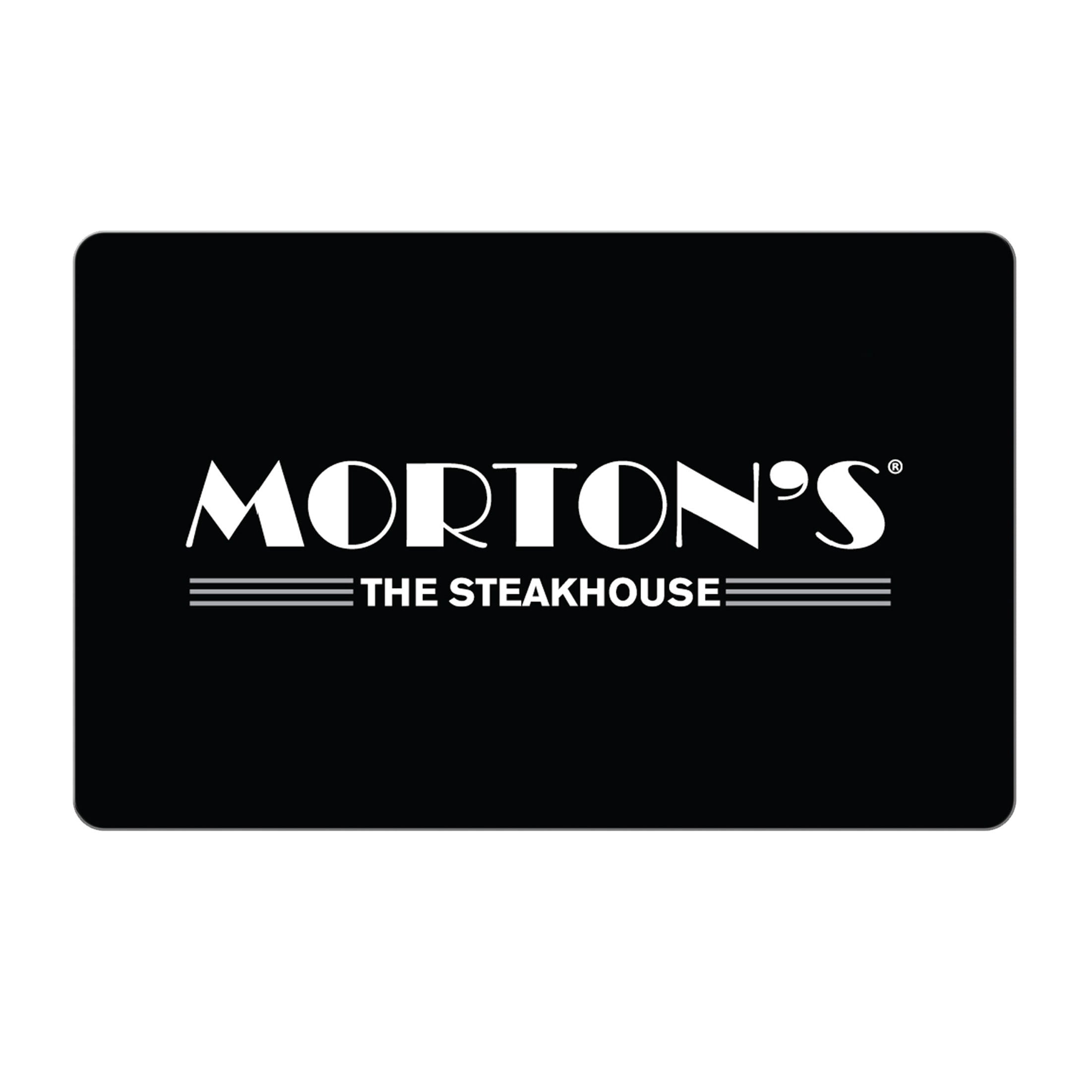 Morton's The Steakhouse eGift Card [Email Delivery]