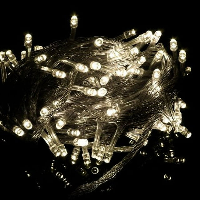 Morttic 33ft 100 LED Christmas Lights, Indoor/Outdoor, String Lights