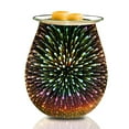 thumbnail image 1 of Morttic 3D Oil Burner Electric Candle Wax Warmer Burner Melter Fragrance Warmer for Home Office Bedroom Aromatherapy Gift& Decor (Fireworks), 1 of 6