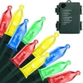 thumbnail image 1 of Morttic Battery Operated String Lights, 1 Pack 50 LED Christmas Lights Waterproof Mini Lights Set with 8 Modes for Outdoor Indoor Christmas Tree Wreath Wedding Patio Party Garden Decor Multicolor, 1 of 13