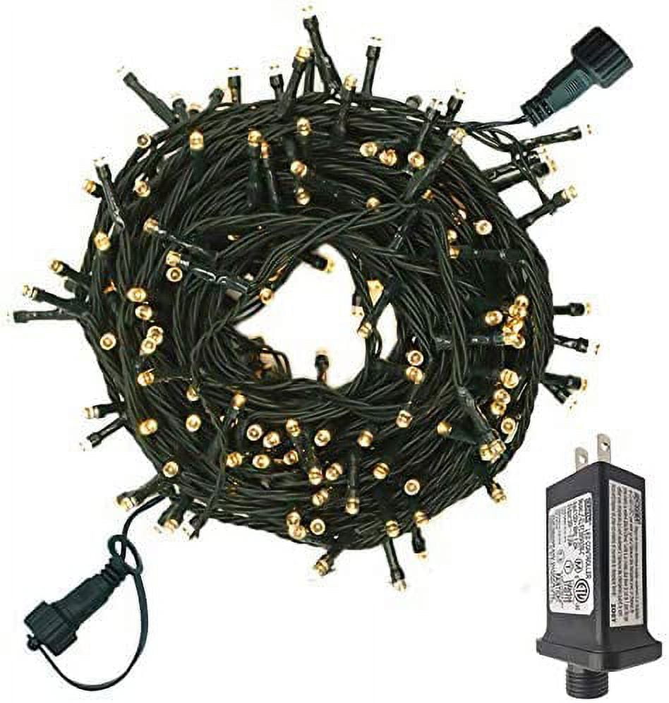 Cool White 66ft Outdoor LED Fairy String Lights