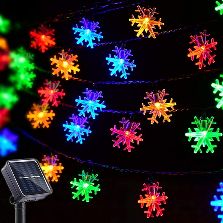 Qedertek Solar Halloween Christmas Lights Fairy String Light Indoor Outdoor for Patio Lawn Garden Backyard(200 LED Multi-color) Qedertek Solar Halloween Christmas Lights Fairy String Light Indoor Outdoor for Patio Lawn Garden Backyard(200 LED Multi-color)