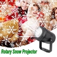 thumbnail image 1 of Morttic Christmas Snowflake Light Projector Rotating Snowfall Projector Lamp Indoor Outdoor Holiday Projector Lights for Xmas Wedding Party Garden Landscape Decorative, 1 of 5