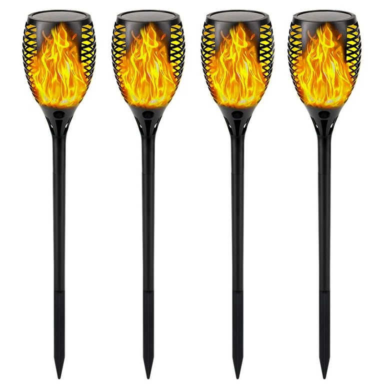 51 led solar torch hot sale