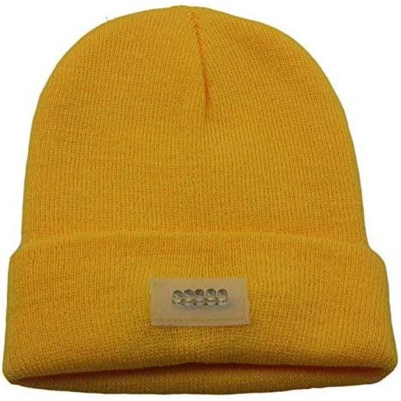 Morttic Unisex 5 LED Lighted Cap Hat Winter Warm Beanie Angling Hunting Camping Running Fishing