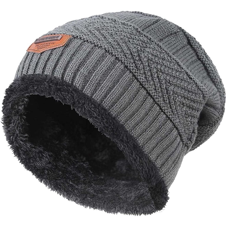 Morttic Unisex Winter Beanie Hat for Men & Women, Warm Snow  display picture 3