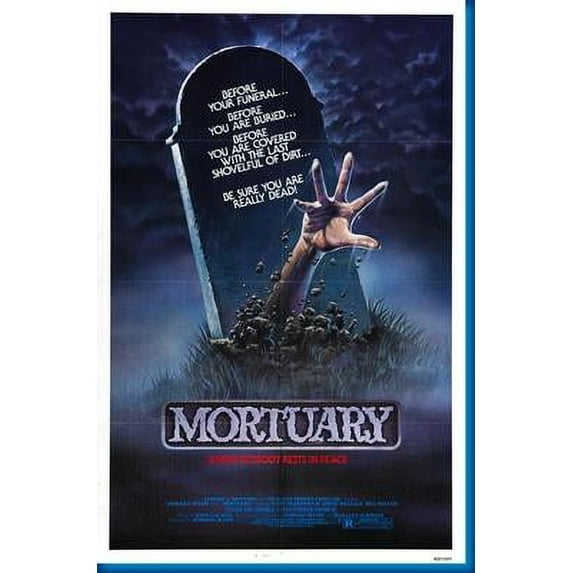Mortuary Movie Poster 16x24 Poster Medium Art Poster 16x24 Unframed, Age: Adults Western Graphic