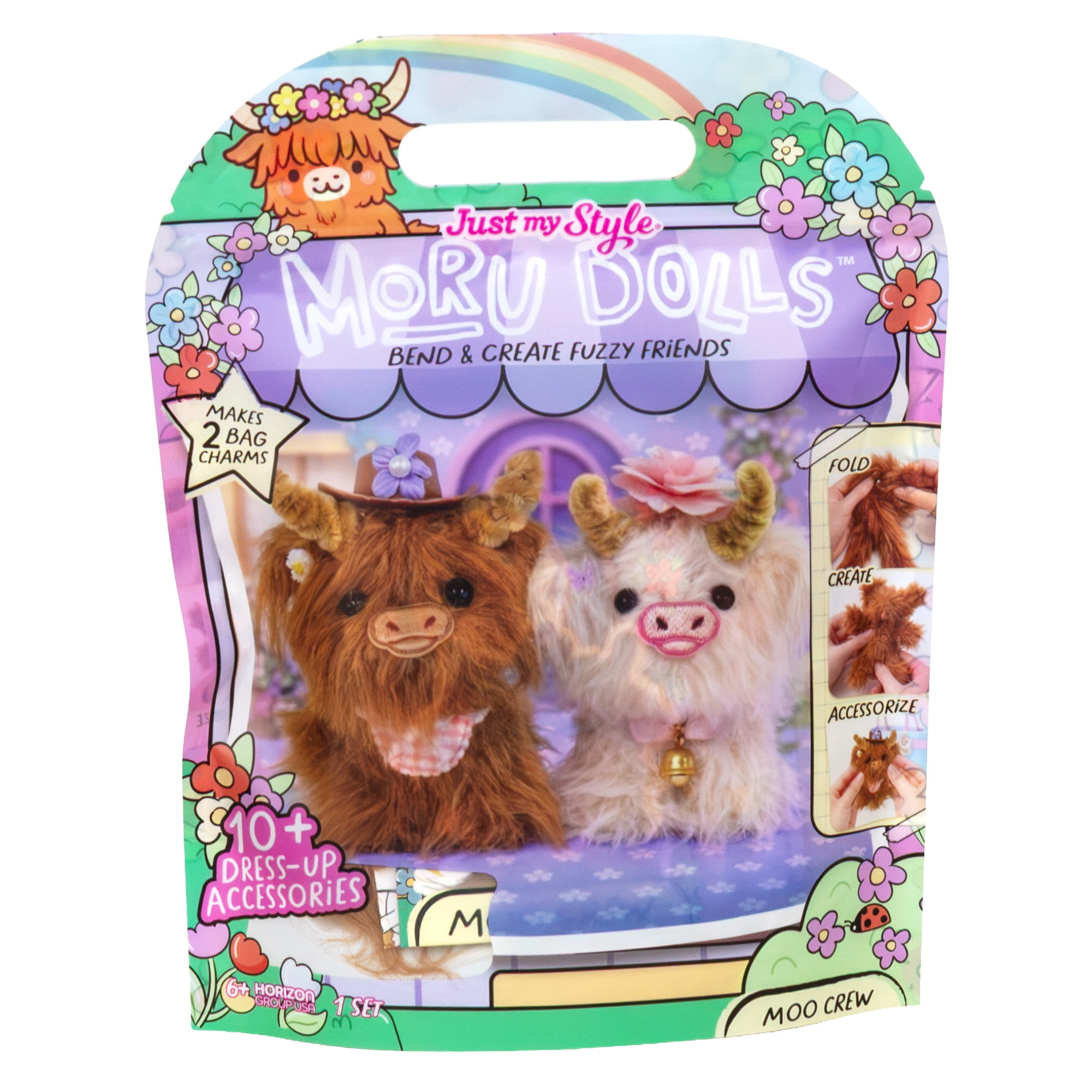 Just My Style Moru Dolls, Highland Cows